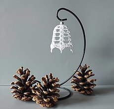 Dekorácie - Háčkované vianočné zvončeky č. 39 - 14855192_