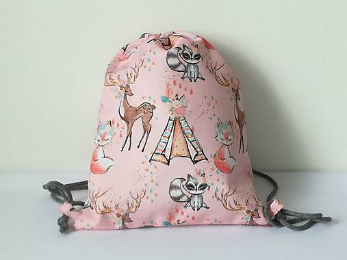 Detské tašky - Detský batoh ,indian pink - 14859398_