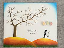 Obrazy - Wedding tree VII - svadobný strom - 14863208_