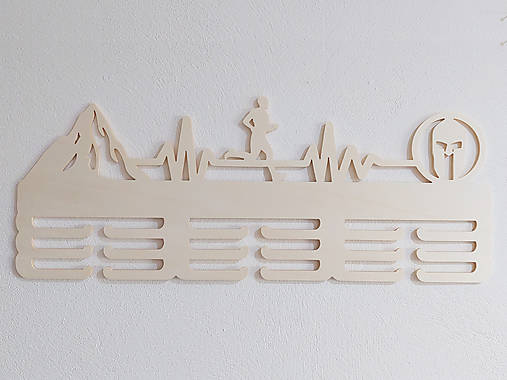 Vešiak na medaile hory beh pulz spartan 55cm