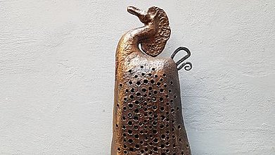 Sochy - Keramika, Koník v bronzu - 14862658_