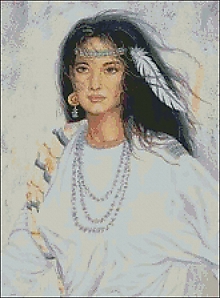 Návody a literatúra - M110A Indiánska princezná - 14862966_
