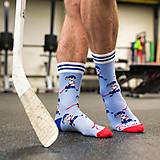 Ponožky, pančuchy, obuv - (S08) Ponožky Hokejista - 14865757_