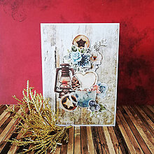Papiernictvo - Vianočná pohľadnica WINTER I. - 14866692_