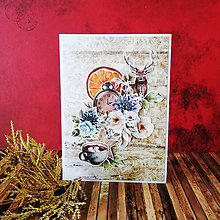 Papiernictvo - Vianočná pohľadnica WINTER II. - 14866699_