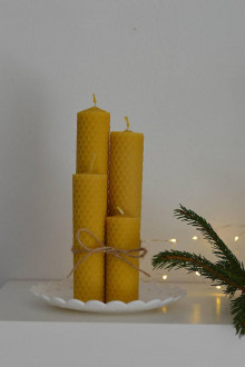 Sviečky - Adventné sviečky 8,12,16 18 cm - 14867265_