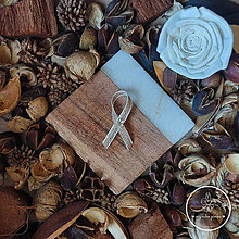 Svadobné pierka - Vintage pierko so sušeným kvetom 500021 - 14866342_