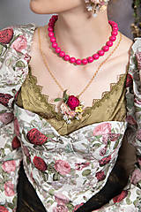 Náhrdelníky - Frida náhrdelník "krása života" - 14871886_