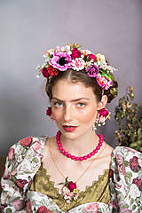 Náhrdelníky - Frida náhrdelník "krása života" - 14871887_
