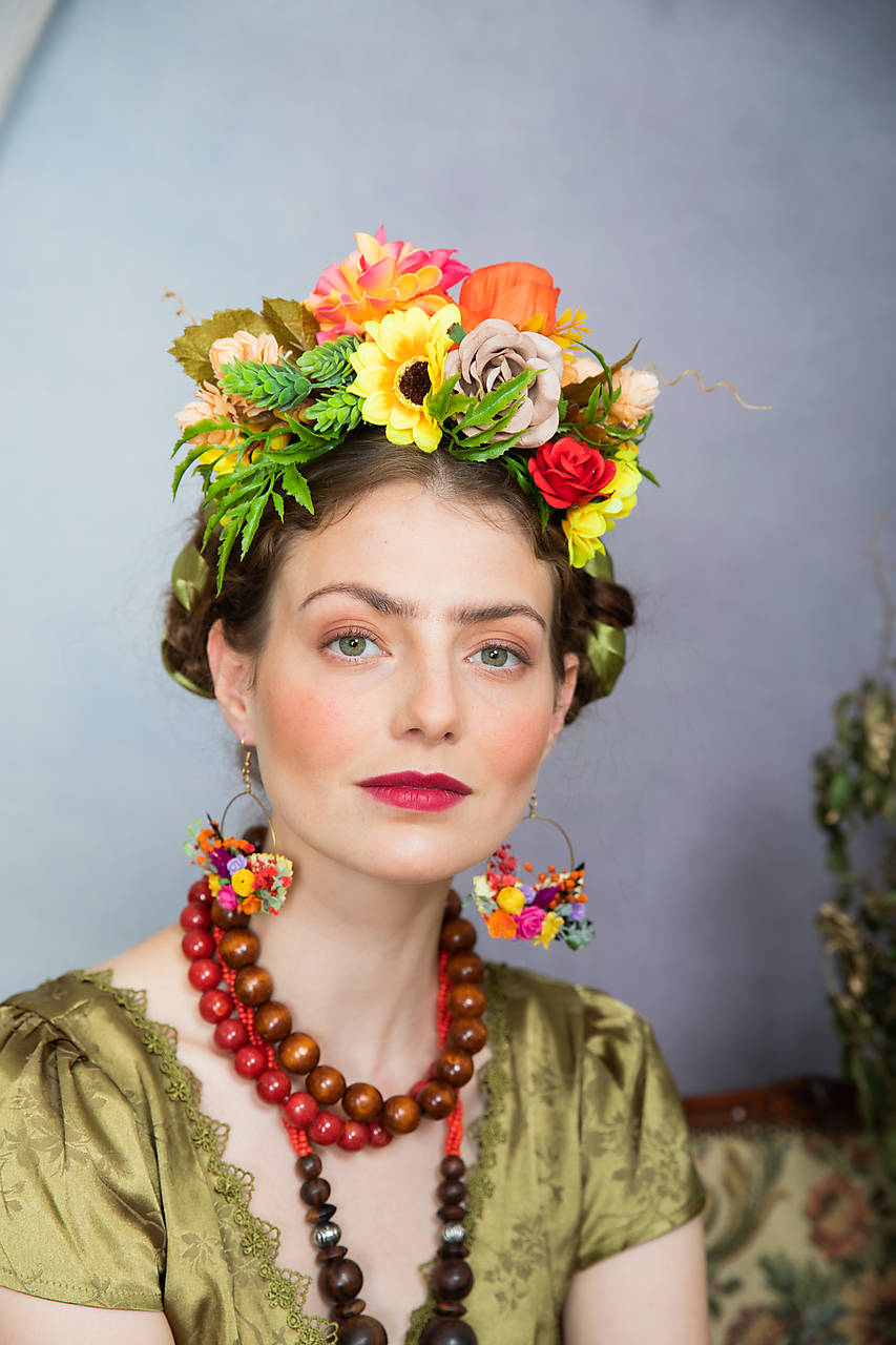 Kruhové Frida náušnice "cesta do snov"