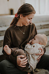 Oblečenie na dojčenie - vlnený sveter na dojčenie (viac farieb) - 14869379_