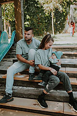 Oblečenie na dojčenie - tričko na dojčenie BASIC so zipsami (viac farieb) (S - Zelená) - 14869682_