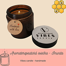 Sviečky - Aromaterapeutická sviečka - Imunita - 14876027_