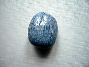 Minerály - Troml. kámen - modrý korál 23 mm, č.20f - 14877361_