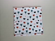 Čiapky, čelenky, klobúky - Tulipániky čiapka, nákrčník alebo set - 14880717_