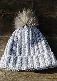 Detské čiapky - Zimná  čiapka sivá - 14881471_