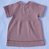 Detské oblečenie - Baby šatočky Staroružové - 14880184_