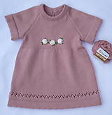Detské oblečenie - Baby šatočky Staroružové - 14880185_