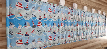 Úžitkový textil - Zástena za posteľ ... Na mori - 14879757_