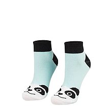 Ponožky, pančuchy, obuv - (Z10) Ponožky Pandička krátka - 14881183_