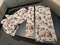 Úžitkový textil - Vianočná gobelínová štóla Svätá rodina  (32x138cm) - 14882008_