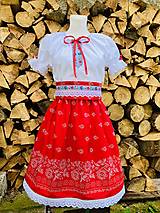 Šaty - Folklórny dámsky kroj farebný - 14888056_