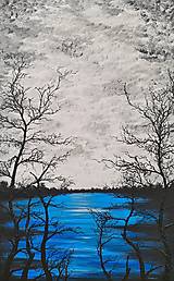 Obrazy - Modré jazero 5 - 14887898_