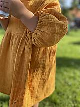 Detské oblečenie - Šaty s dlhým rukávom - vyšívaný mušelin - 14888164_