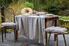 Úžitkový textil - Ľanový obrus French Style - 14890951_