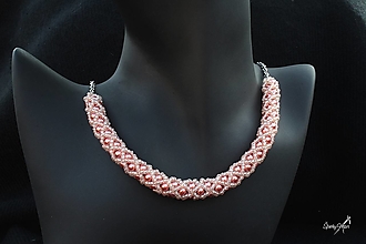 Sady šperkov - súprava PP marhuľková (náhrdelník PP marhuľkový) - 14891967_