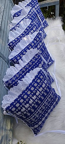 Detský textil - Vankúšikový mantinel čičmany - 14892051_