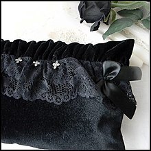 Úžitkový textil - Gotická návliečka+vankúšik - 14894079_