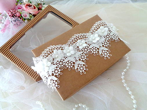 Spodná bielizeň - Luxusný podväzok - 14896720_