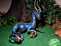 Sochy - Kirin japonský Drak s lebkou, Svet drakov od DalieCreations - 14896406_