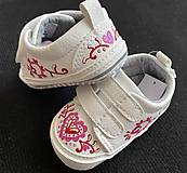 Detské topánky - maľované topánočky - 14901397_