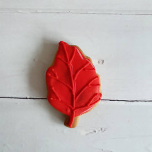 Dekorácie - Jesenný perník (List červený) - 14903062_