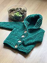Detské oblečenie - Detský sveter háčkovaný - 14903268_
