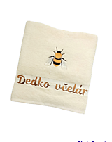 Úžitkový textil - Uterák včela - 14906107_