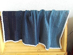 Detský textil - Hačkovaná deka - 14904992_