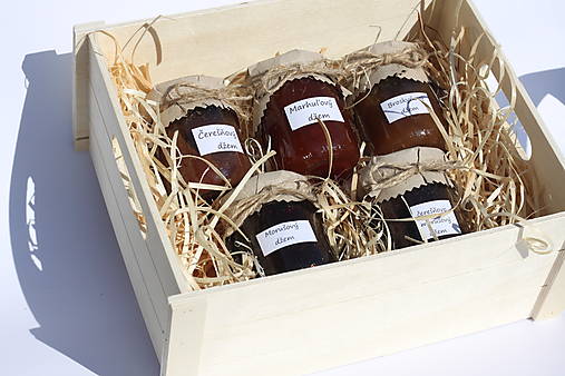 Darčekové balenie mini domácich džemov bez konzervantov
