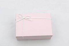 Obalový materiál - Ružová krabička malá - 14905376_