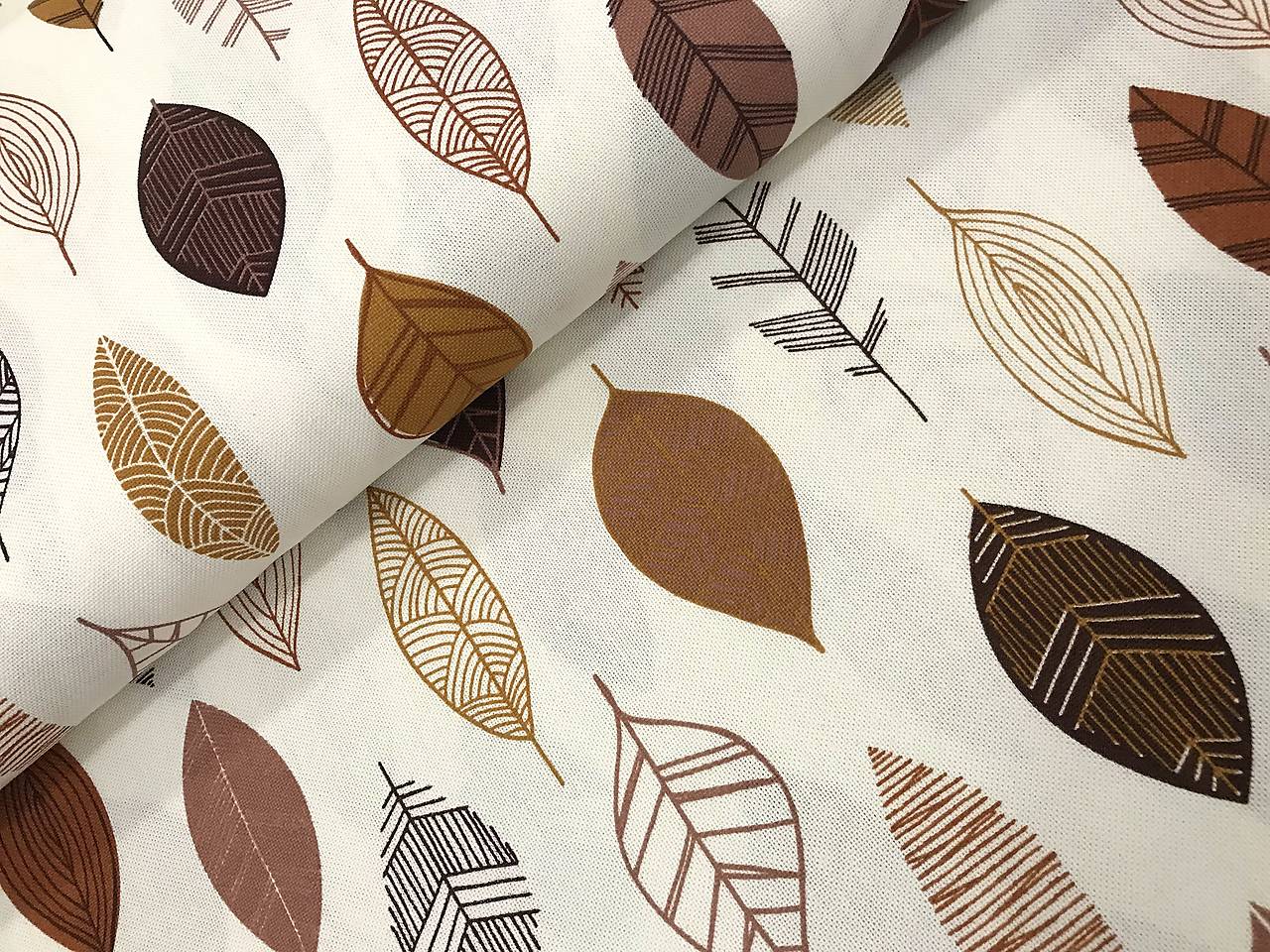 ❤️BAVLNA DEKOR TALIANSKO  ❤️JESENNÉ LISTY ❤️