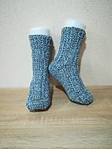 Ponožky, pančuchy, obuv - Pletene ponožky 18 - 14909302_