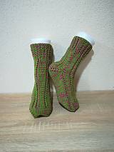 Ponožky, pančuchy, obuv - Pletene ponožky 24 - 14909413_