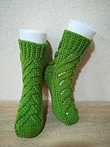 Ponožky, pančuchy, obuv - Pletene ponožky 30 - 14909465_