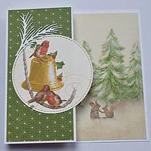 Papiernictvo - Vianočná pohľadnica - 14911255_