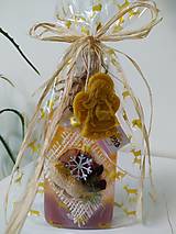Sirupy - Šípkový sirup s medom - darčekové  vianočné balenie - 14914844_