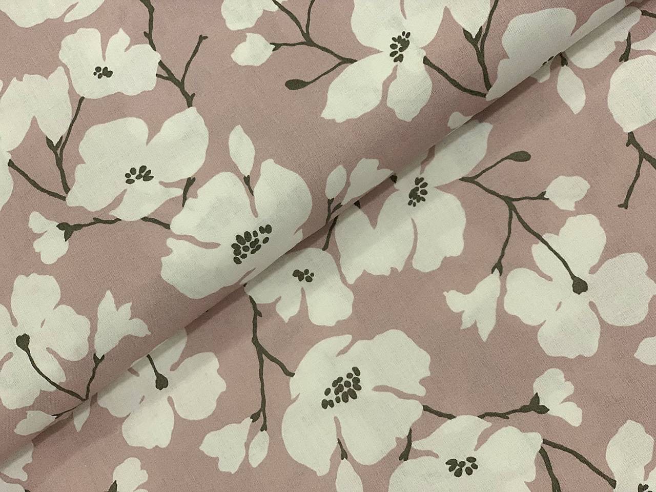 ❤️DEKOR ❤️BIO BAVLNA ❤️PUDROVÁ