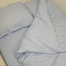 Úžitkový textil - Ľanová posteľná bielizeň SADA pre dvoch Laguna - 14920691_