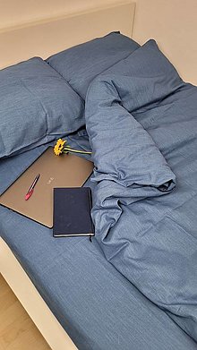 Úžitkový textil - Ľanová posteľná bielizeň SET Monako - 14921199_